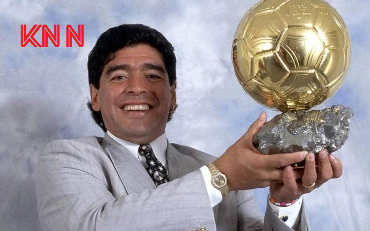 maradona ورثة مارادونا يمنعون بيع الكرة الذهبية التي فاز بها عام 1986